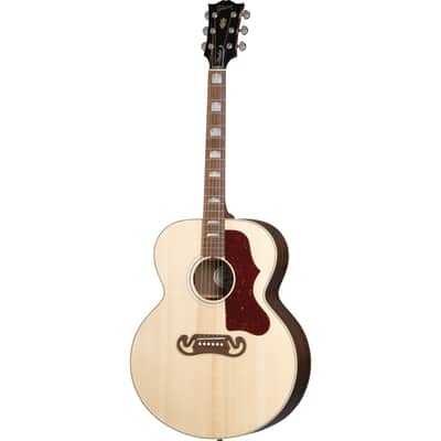 Gibson SJ-200 Studio Walnut Acoustic Electric Guitar - Satin Natural image 2