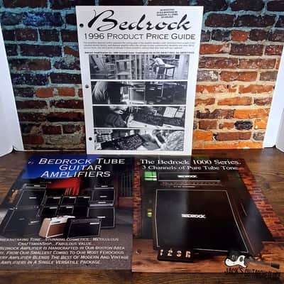 Bedrock Amp Ephemera - Price Guide, Promo Material (1990s)