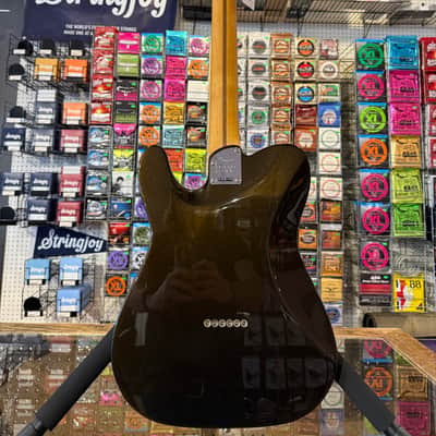 Fender American Ultra II Telecaster with Ebony Fretboard - Texas Tea image 5