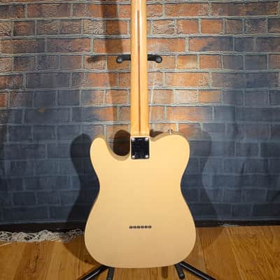 T-Style Partscaster w/ HSC -Fender Highway One USA Blonde Body, Warmoth Neck, Lollar Bridge Pickup, Cloth Wire Neck Pickup, Grover Deluxe Tuners, Fender Bridge image 16