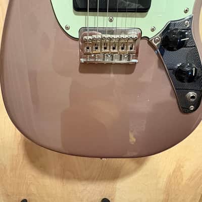 2020 Fender Player 90 Mustang Electric Guitar, Burgundy Mist Metallic, Pau Ferro Fingerboard MIM image 4