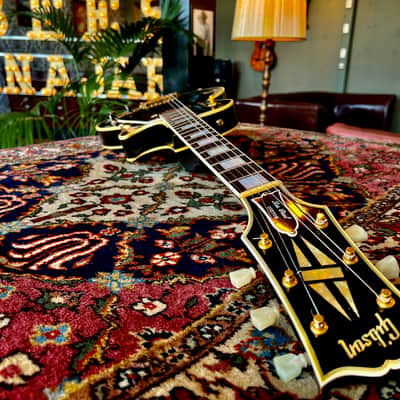 Rock Star owned 1956 Gibson Les Paul Custom Black Beauty Alnico-V image 15