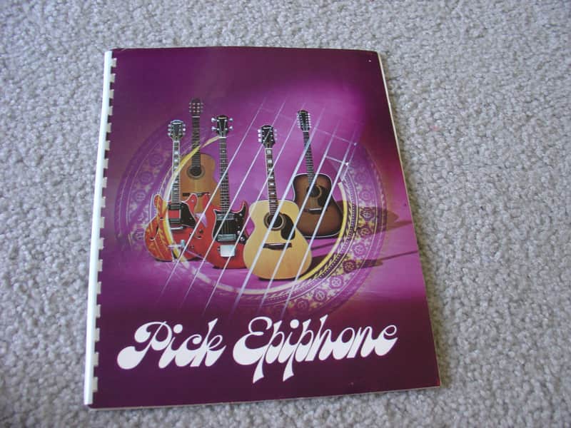 Epiphone 1971 Epiphone guitar catalog and 1970 price list !  1970 image 1