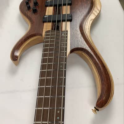Ibanez BTB1835 Premium Natural Shadow Low Gloss 5-String Electric Bass Guitar + Gig Bag - Brand New - Actual Pics in Ad image 10