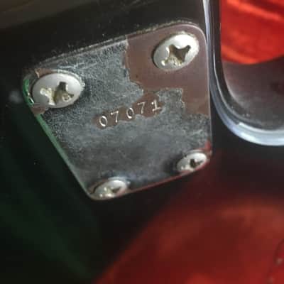 1977 Carvin Bass Guitar SB125 Black Left Handed image 5
