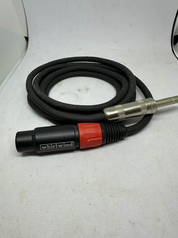 Whirlwind XLR Female to 1/4" TRS Male Phono Cable 5' image 1