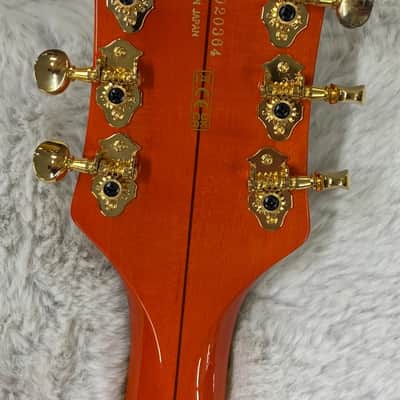 Gretsch G6120DE Duane Eddy Signature 6120 Hollow Body with Bigsby-Desert Sunrise image 6