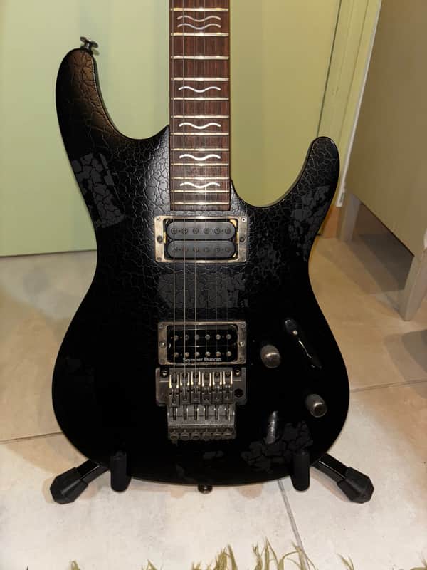 Ibanez S520EX-BBK Standard 2002 - Biker's Black image 1