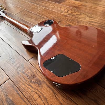 Vintage 1970s Gibbon LG-400 Les Paul Junior P90s Electric Guitar Walnut MIJ Japan image 12