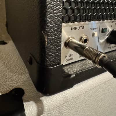 FJA Modded Peavey 5150 "Script Logo" 2-Channel 120-Watt Guitar Amp Head 1993 - 2004 - Black image 2