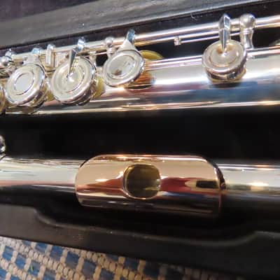 POWELL S0NARE PS 505 FLUTE -OPEN BOX + AURAMITE LIP PLATE, SIGNATURE H JOINT image 17