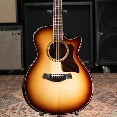 Taylor (1 of 42) Builder's Edition 814ce LTD Grand Auditorium Acoustic/Electric Guitar - Macassar Ebony with Hardshell Case image 3