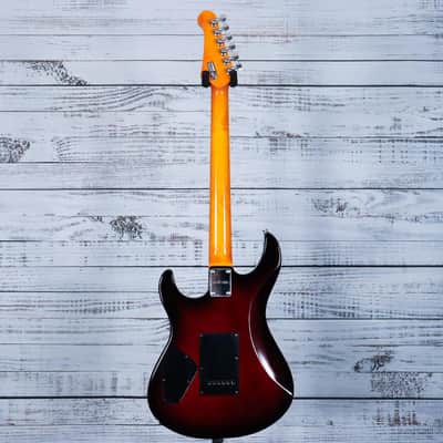 Yamaha Pacifica PAC611VFM Electric Guitar | Dark Red Burst image 3