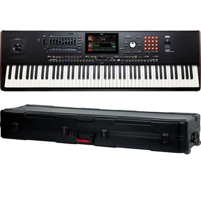 Korg Pa5X-88 88-Key Professional Workstation, Gator GTSA-KEY88D Bundle