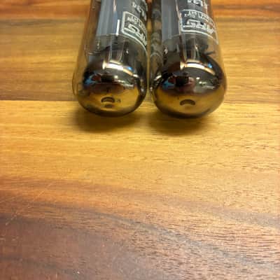 Tightly Matched Pair of Svetlana SED Winged C Pair EL34 tubes (Matched Quad Available) image 4