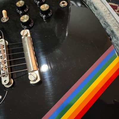 Frank Brothers Radar Leandra Earl signature 2024 the beaches - Black with rainbow comp stripe image 6