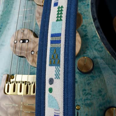 Jersey Girl Homemade Guitars Tapa-Verblet - 2025 - Holographic Blue - 25+ Year Old Carved-Maple Top. NEW, (Authorized Dealer) image 15