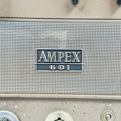 Vintage Ampex 600 / 601 Magnetic Tape Recorder Tube Preamp Mic Preamplifier image 6