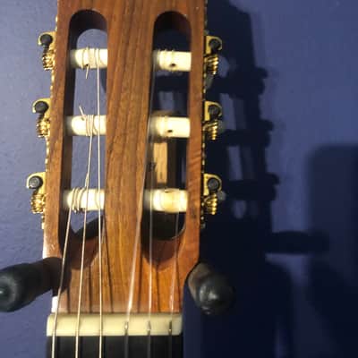 Alcantara Espana Concierto II 1995 Natural Classical Guitar Solid Cedar / Walnut image 3