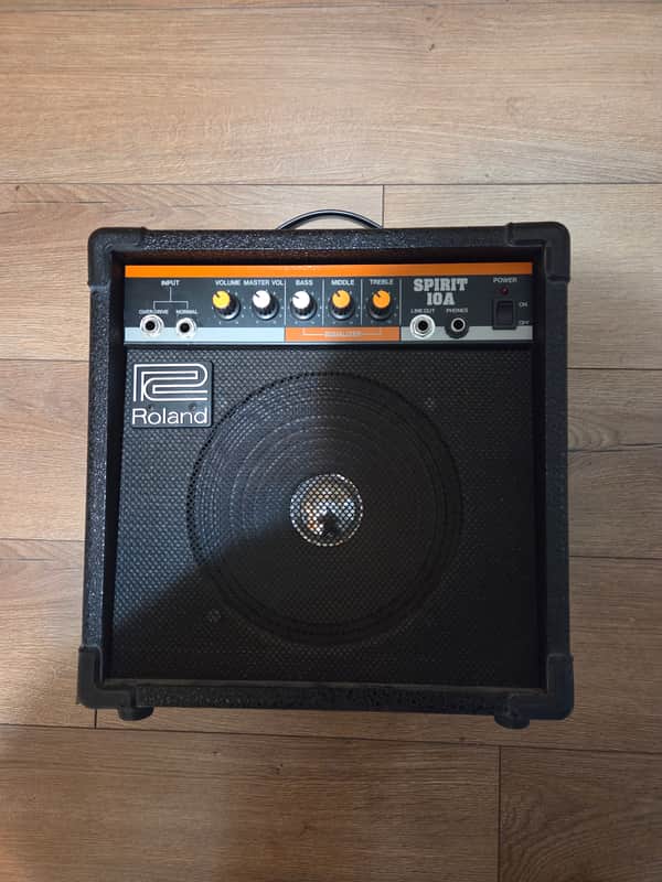 Roland Spirit 10A 10-Watt 1x8" 1983 - 1985 - Black image 1