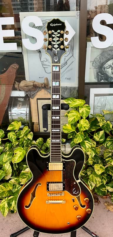 Epiphone Sheraton II VS 2013- Vintage Sunburst W/ OHSC image 1