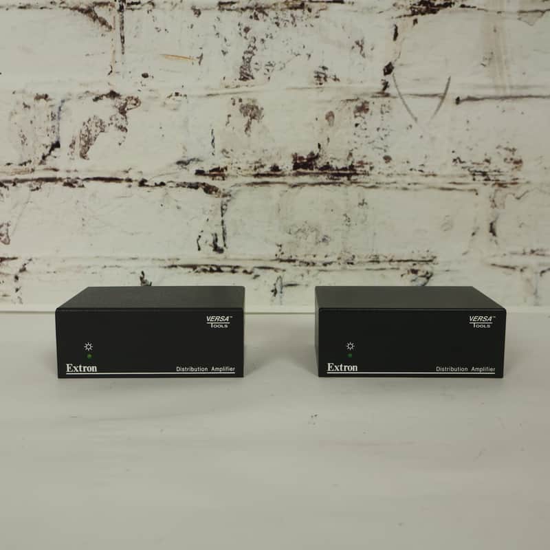 Lot of 2 EXTRON DISTRIBUTION AMPLIFIER VERSA TOOLS MDA 3SV image 1