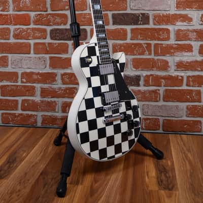 Gibson Custom Shop TRG Stinger Series les Paul Custom Murphy Lab Ultra Light Aged Checkerboard 2025 w/OHSC image 3
