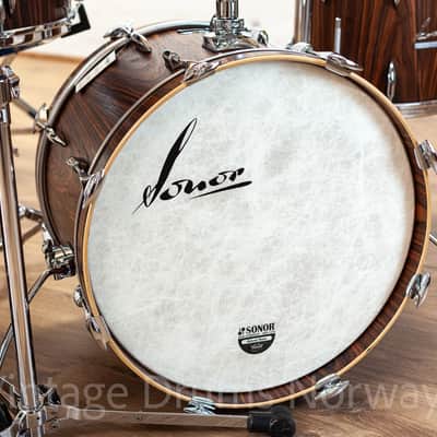 Sonor Vintage Series Rosewood SemiGloss Beech Shell Bank – Made in Germany image 6