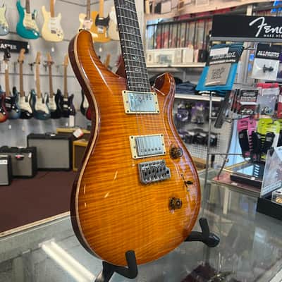 PRS Custom 24 10 top 6 String Electric Guitar Made in 2009 in Mateo Mist w/Hardcase image 6