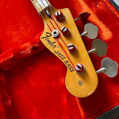 Fender Jazz Bass  1975 Fender Jazz Bass 1975 - Sunburst image 15