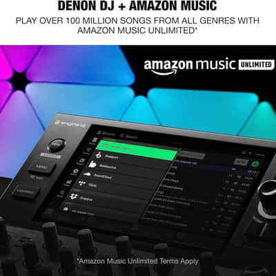 Denon DJ SC LIVE 4 4-Deck Standalone DJ Controller w/ Wi-Fi & Built-In Speakers image 12