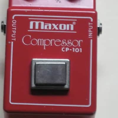 used vintage 1980 Maxon CP-101 Compressor (ANALOG) - Japan, NO Bottom Label, MISSING Battery Cover (CP101) image 22