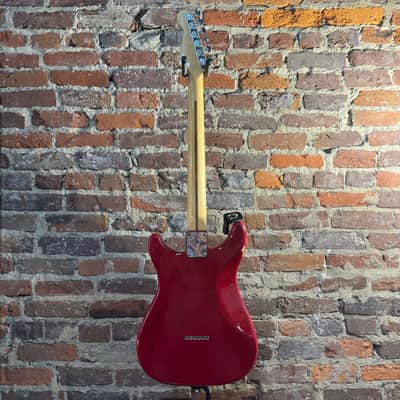 Fender Lead I Electric Guitar w/ OHSC, Candy & Art by John Moisan (1980s - Red) image 24