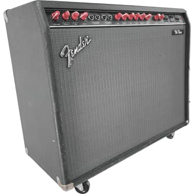 Fender THE TWIN Red Knob Guitar Amp 2x12" Pre-Owned image 6