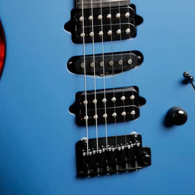 Suhr Modern Terra Limited Edition Deep Sea Blue HSH Electric Guitar image 6