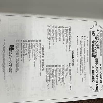 Lot of 5 Used Piano & Organ EZ Play Books including Folk, Hank Williams, Country & More!! image 6