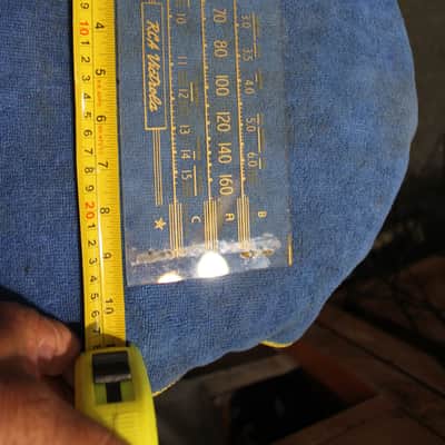 RCA Victrola V-225 Console Radio Face Plate (Glass) PT# 29330 mid 40s image 15
