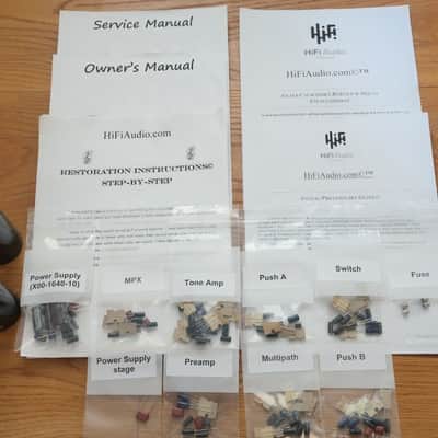 Kenwood KR-9400 restoration kit filter capacitor repair rebuild fix image 1