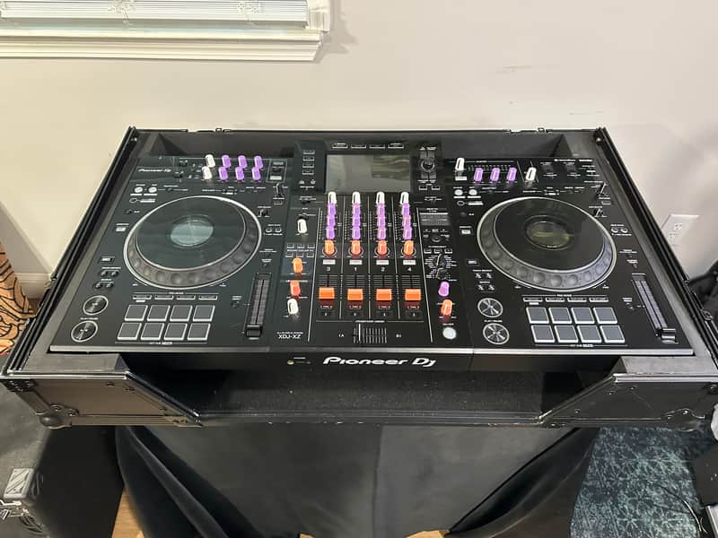 Pioneer DJ XDJ-XZ All-In-One DJ System + ProX Rolling Flight Case — Gigged, One Known Fault image 1