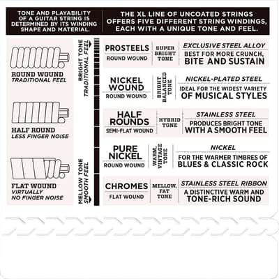 ECG24-7 Chromes Flat Wound Jazz Light 11-65 D'Addario image 4