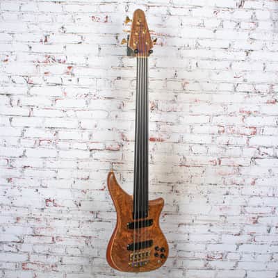 Alembic - 1996 Epic 5 Fretless Bass Natural w/HSC - USED image 8