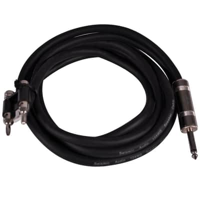 BS12Q10 - 10 Foot Banana to 1/4"" Speaker Cable -12 Gauge 2 Conductor image 1
