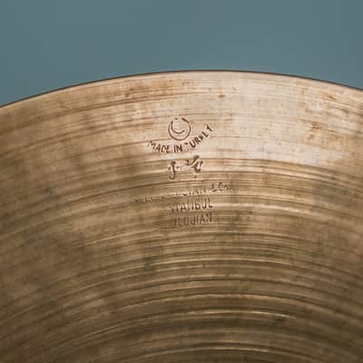 1950s K Zildjian Istanbul Old Stamp IV Hi Hats - 14" image 3