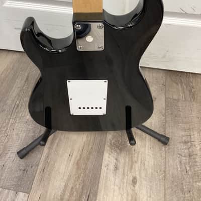 Silvertone STRAT STYLE LATE 2000’s - BLACK image 11
