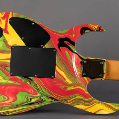 Ibanez UV77MC Universe Multicolour Swirl 1991 image 6
