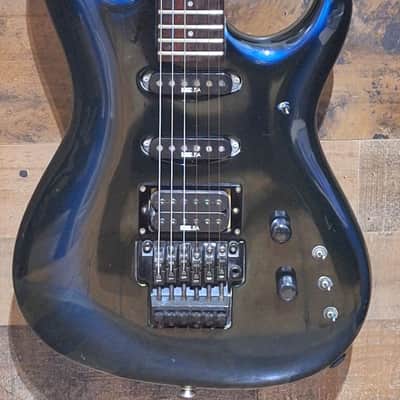 1987 Ibanez 540R Radius Series Floyd Rose HSS MIJ W/OHSC - Jewel Blue Burst - image 4