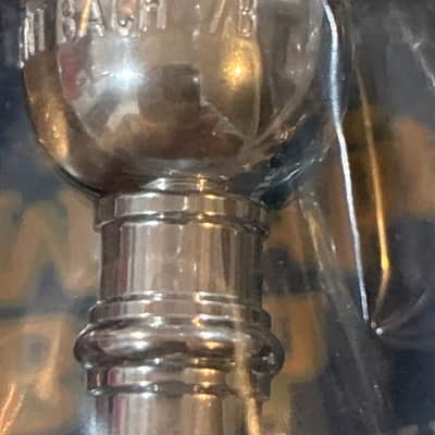 Bach 7B Trumpet Mouthpiece Silver image 4