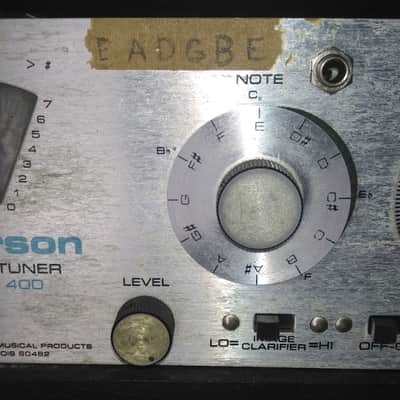 Peterson Strobe Tuner Model 400 1967 - 1968 - Black image 4