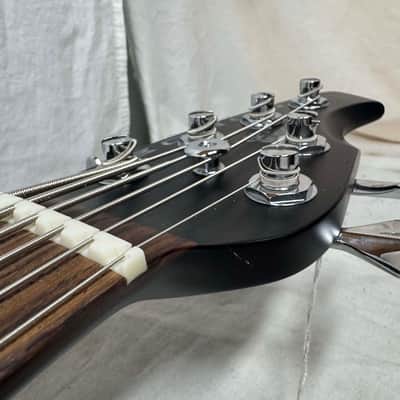 Ernie Ball Music Man Bongo 6 HH 6-string Bass with Case 2014 - Black image 18