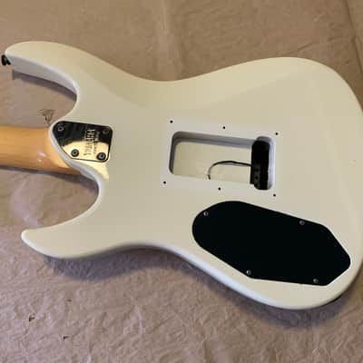 Yamaha RGZ211M White 90s Made in Taiwan //modded with tele type bridge//. image 8